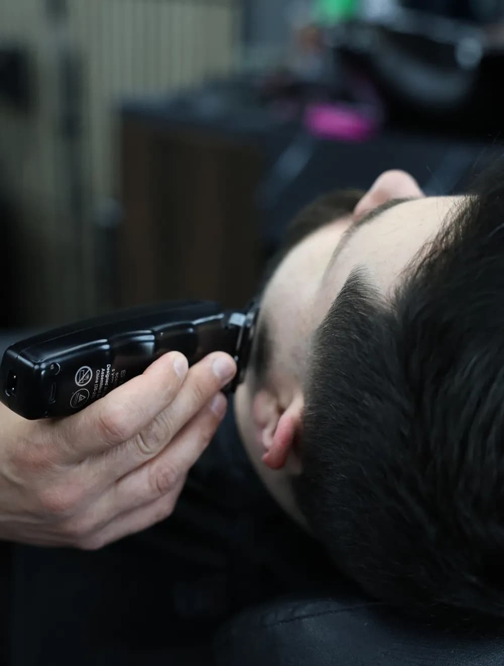 Men's haircut at Trust Barbershop, Citrus Heights
