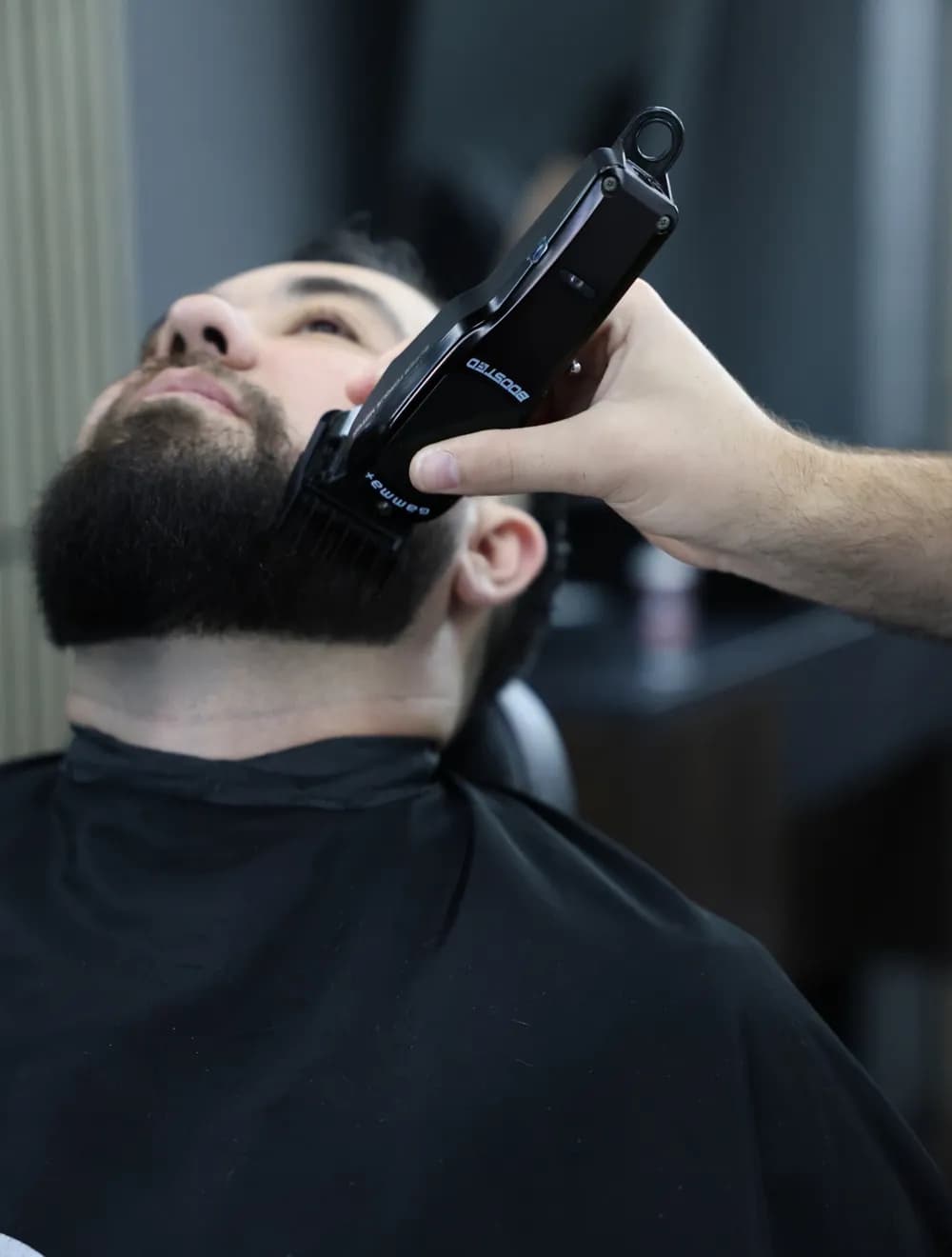 Men's haircut and fade at Trust Barbershop, Citrus Heights